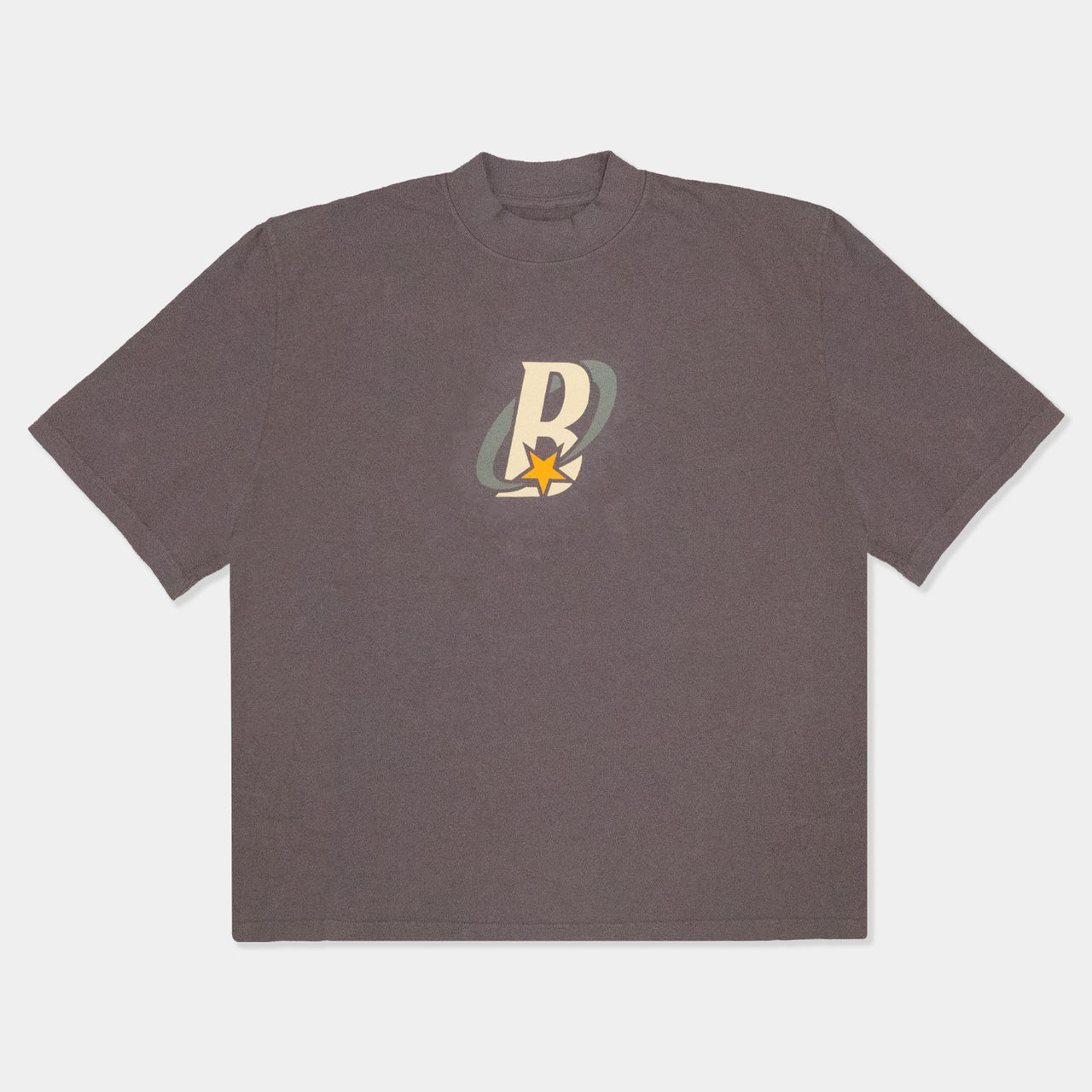 LOGO MOCKNECK TEE